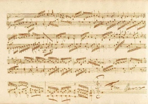 Final page of BWV 996