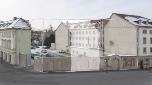 Proposed site of the Bach House Weimar